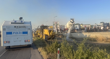 Çıkan anız yangını söndürüldü