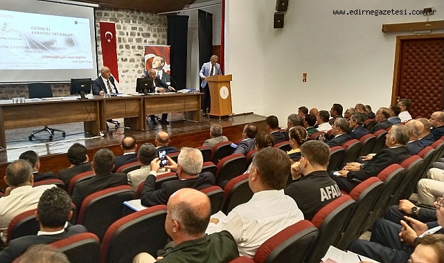 Edirne’de İl Koordinasyon Kurulu toplandı