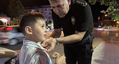 Karaburun, çocuklara polisliği anlattı