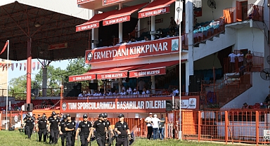 Kırkpınar’da 2 bin 734 polis görev yapıyor