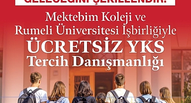 MEKTEBİM KOLEJİNDEN ÜCRETSİZ YKS TERCİH DANIŞMANLIĞI DESTEĞİ BAŞLADI