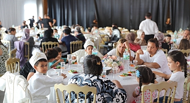 Vakıflar Bölge Müdürlüğünce sünnet şöleni düzenlendi