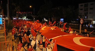 30 Ağustos’un ışığı Edirne sokaklarını aydınlattı