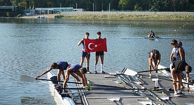  Balkan Şampiyonası öncesi Meriç Nehri'nde kampa girdiler