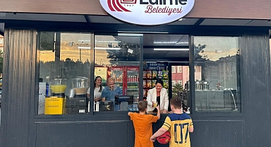 BAŞKAN AKIN’DAN PARKA LEZZETLİ DOKUNUŞ: BÜFE HİZMETE GİRDİ