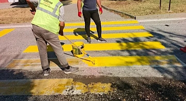 BELEDİYE ÖĞRENCİLER İÇİN ‘SARI ÇİZGİ’ UYGULAMASINA BAŞLADI