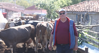 Devlet desteği ile sürü sahibi oldu