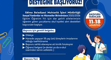 EĞİTİM YOLUNDA ÇOCUKLARIMIZIN YANINDAYIZ