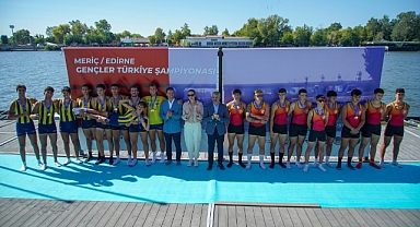 Gençler Türkiye Kürek Şampiyonası sona erdi