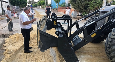 İçme suyu hattı yenileniyor