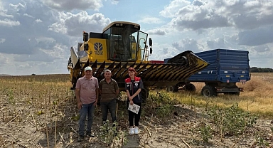 İpsala’da hasat öncesi biçerdöver denetimi