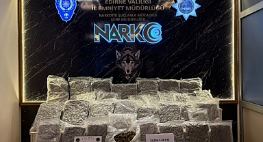 Kapıkule'de uyuşturucu operasyonu