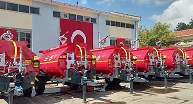 Köylere 21 Su Tankeri teslim edildi