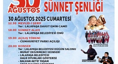 Lalapaşa’da 30 Ağustos Coşkusu Yaşanacak