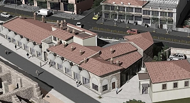 Tarihi Havlucular Hanı eski ihtişamına kavuşuyor