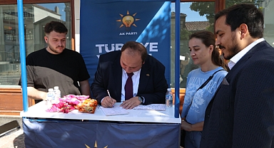 AK Parti Edirne Gençlik Kolları üye kayıtları gerçekleştirdi