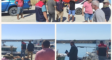 BALIKÇI BARINAKLARI DENETLENDİ