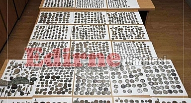 Bin 871 parça antika sikkeler yurt dışına kaçırıldı