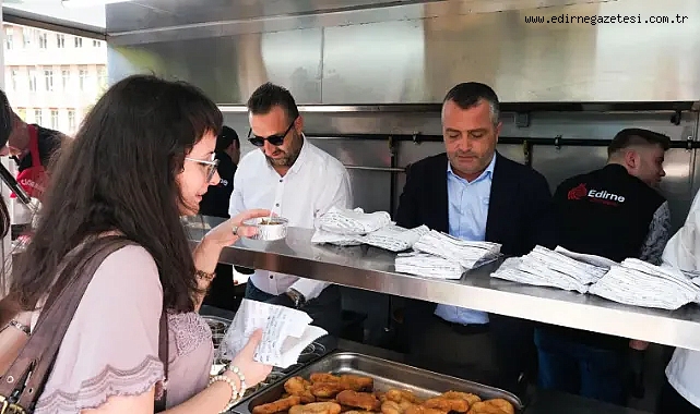 EDİRNE BELEDİYESİ’NDEN ÜNİVERSİTE ÖĞRENCİLERİNE HOŞ GELDİN İKRAMI