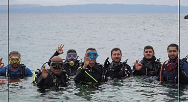 İBRİCE LİMANI'NDA DALIŞ TURİZMİ YATIRIMLARLA GELİŞİYOR