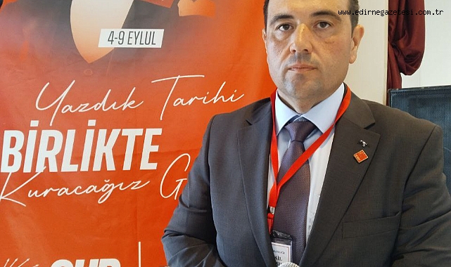 İPSALA CHP İLÇE BAŞKANI İSMAİL GÖKSU OLDU