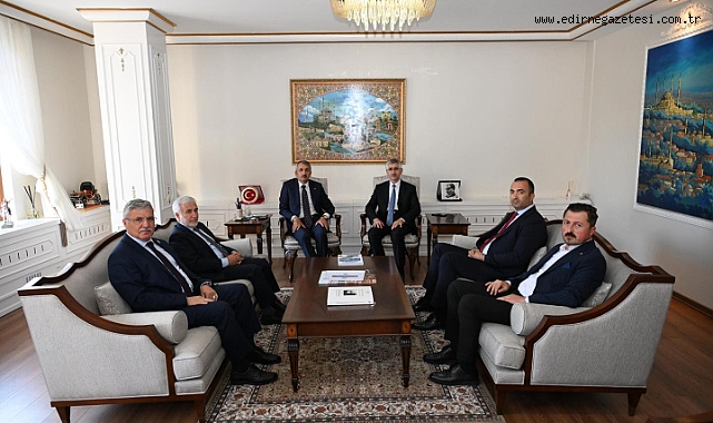 Milli Eğitim Bakan Yardımcısı Yılmaz, Vali Sezer'i ziyaret etti