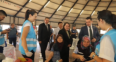 OSMANLI KÖYÜ’NDE KANSER TARAMASINA DİKKAT ÇEKİLDİ