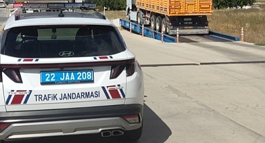 Sınırı Aşan Kamyonlara Ceza