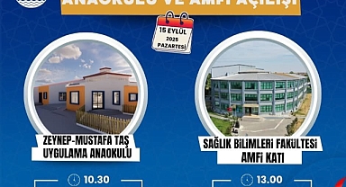 T.Ü. ANAOKULU VE SAĞLIK BİLİMLERİ FAKÜLTESİ AMFİ KATI AÇILIYOR