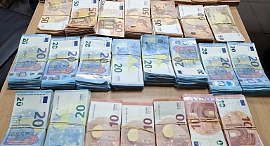 Tır kabininde yakalanan 100 bin Euro komşuya kaldı