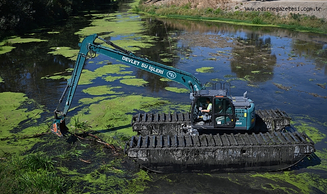 Tunca Nehri’nde Temizlik Çalışmaları Başladı