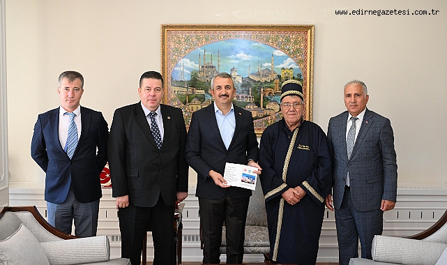 Vali Sezer'e Ahilik Haftası  davet ziyareti