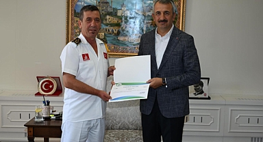 VALİDEN SÜLEYMAN ŞEFE TEŞEKKÜR BELGESİ