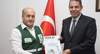 Yeşilay Edirne Şubesinden İl Sağlık Müdürlüğüne ziyaret