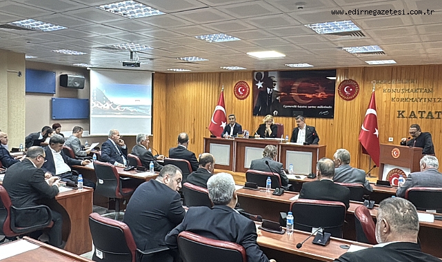 Edirne İl Genel Meclisinde köyden kente göç tartışıldı