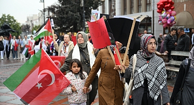 Gazze İçin Sessiz Çığlık Edirne’de Yükseldi