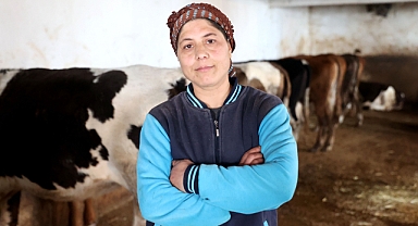 Gelin geldiği köyde sürü sahibi oldu