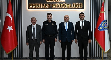 KAYMAKAMLARDAN EMNİYET MÜDÜRÜ’NE ZİYARET