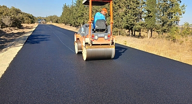 KÖY YOLLARI ASFALTLANIYOR