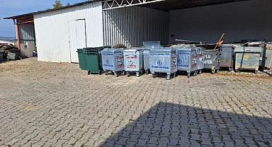 Küplü Belediyesine Hibe Konteyner Desteği