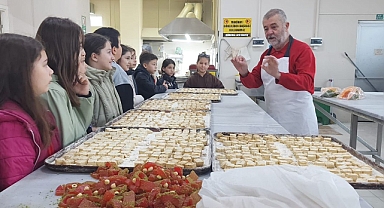 Minik Gözlemcilerden Tatlı Ziyaret