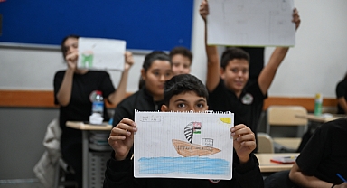 Öğrencilerden Filistin’e Destek