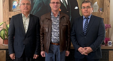 Tarım Müdüründen Başkan Özden’e Ziyaret