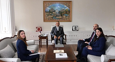 YENİ KONSOLOSTAN VALİ SEZER’E ZİYARET