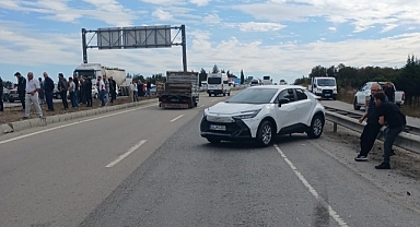 Zincirleme trafik kazasında 3 kişi yaralandı