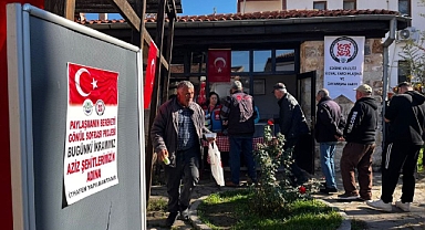 20 şehit asker için mevlit okutuldu