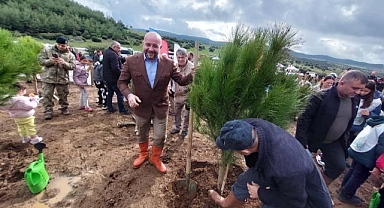 Ağaçlandırmada Büyük Hedefler Belirledik