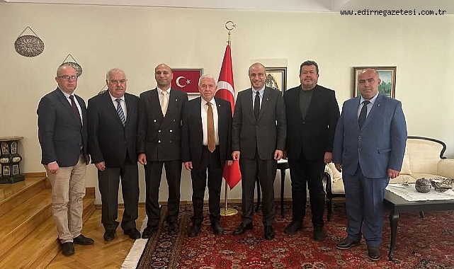 ETSO Heyeti Bulgaristan’da Temaslarda Bulundu