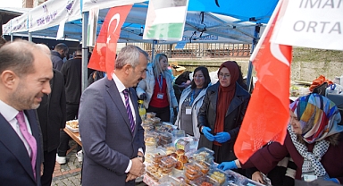 Gazze yararına kermes düzenlendi