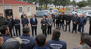 Gencan,Edirne’yi Emeğiyle Güzelleştiren Ekibimizle Gurur Duyuyorum